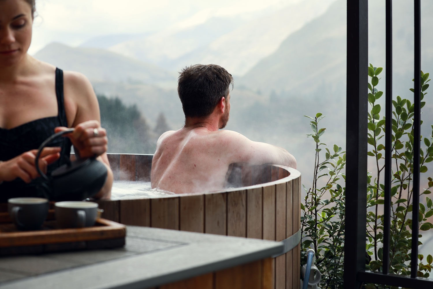 The best views in Queenstown spa